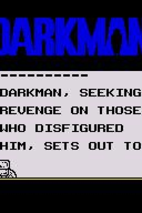 Capa de Darkman