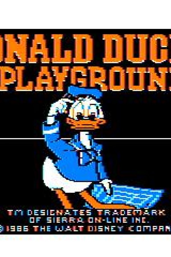 Capa de Donald Duck's Playground