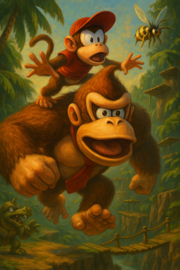 Capa de Donkey Kong Bananza
