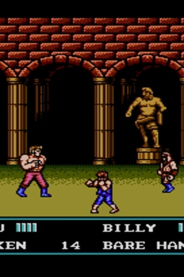 Capa de Double Dragon III: The Sacred Stones (1991)