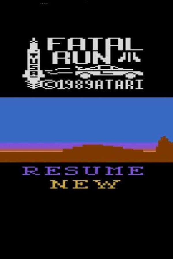 Capa de Fatal Run (1990)