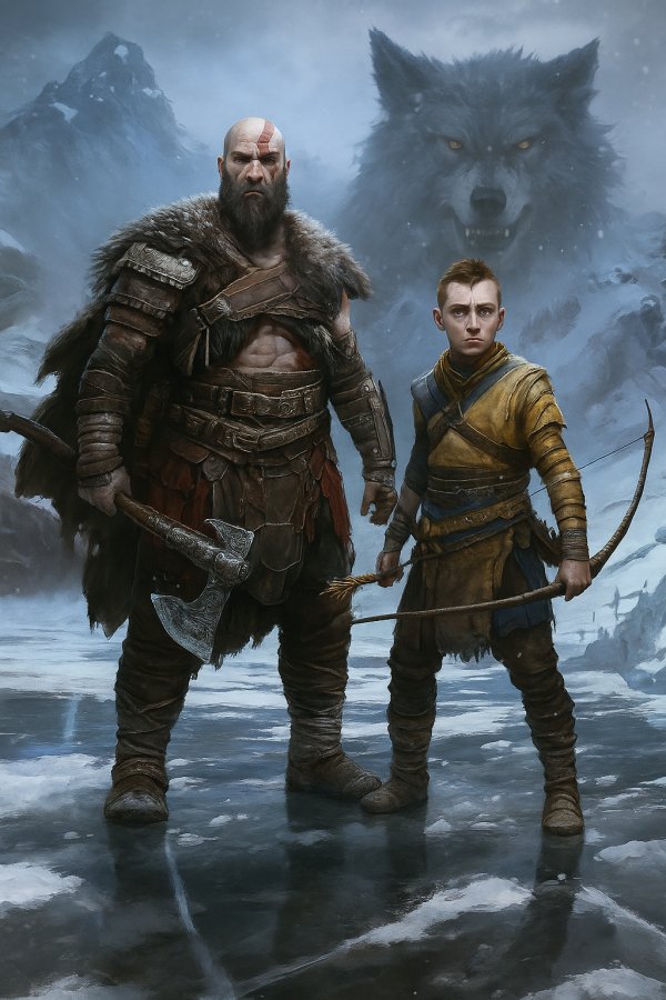 Capa de God of War Ragnarök