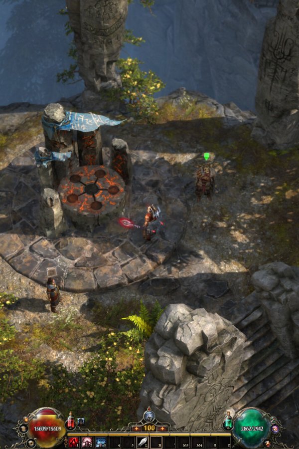 Capa de Grim Dawn - Fangs of Asterkarn
