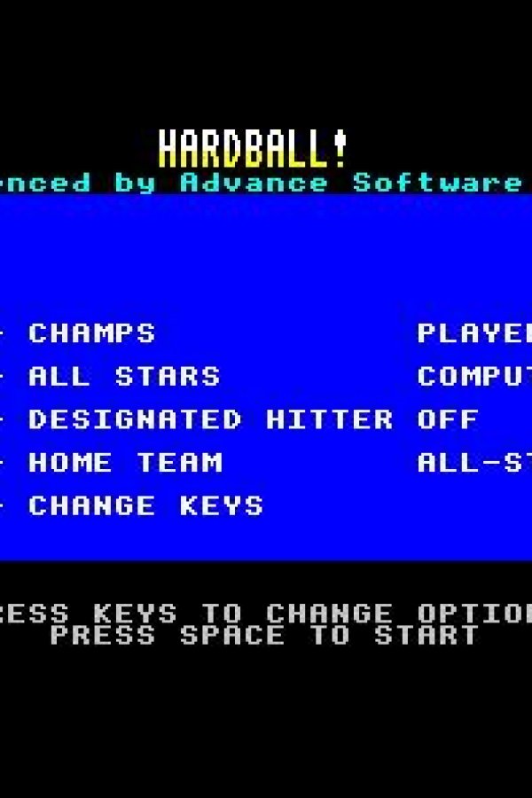 Capa de HardBall!