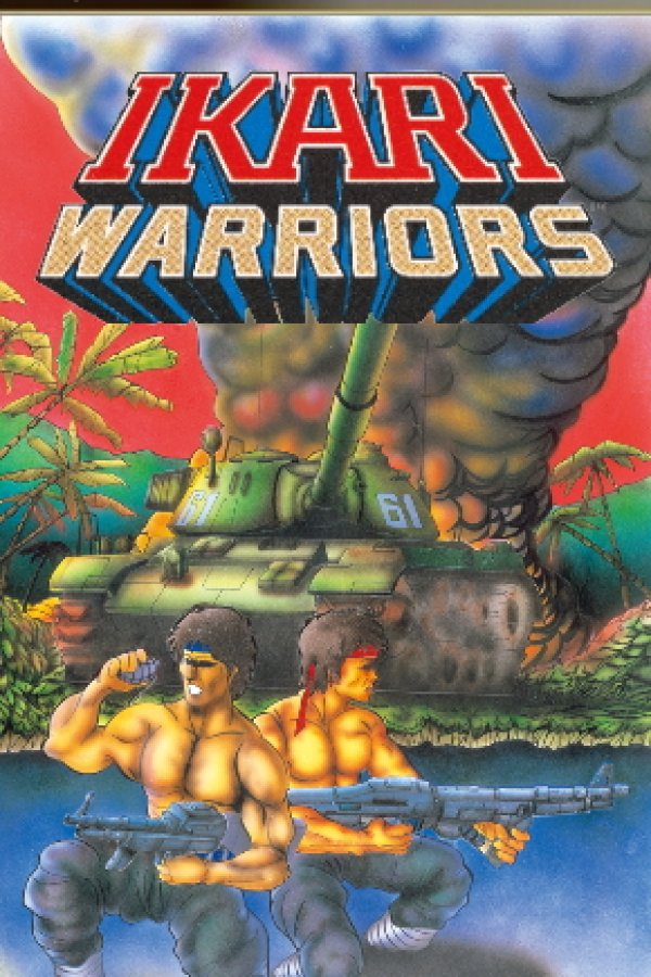 Capa de Ikari Warriors (1986)