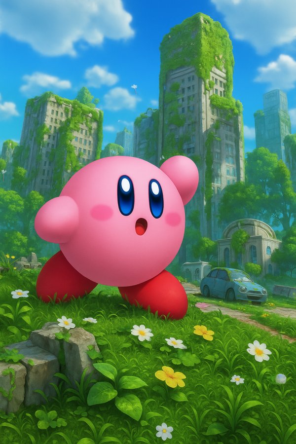 Capa de Kirby and the Forgotten Land