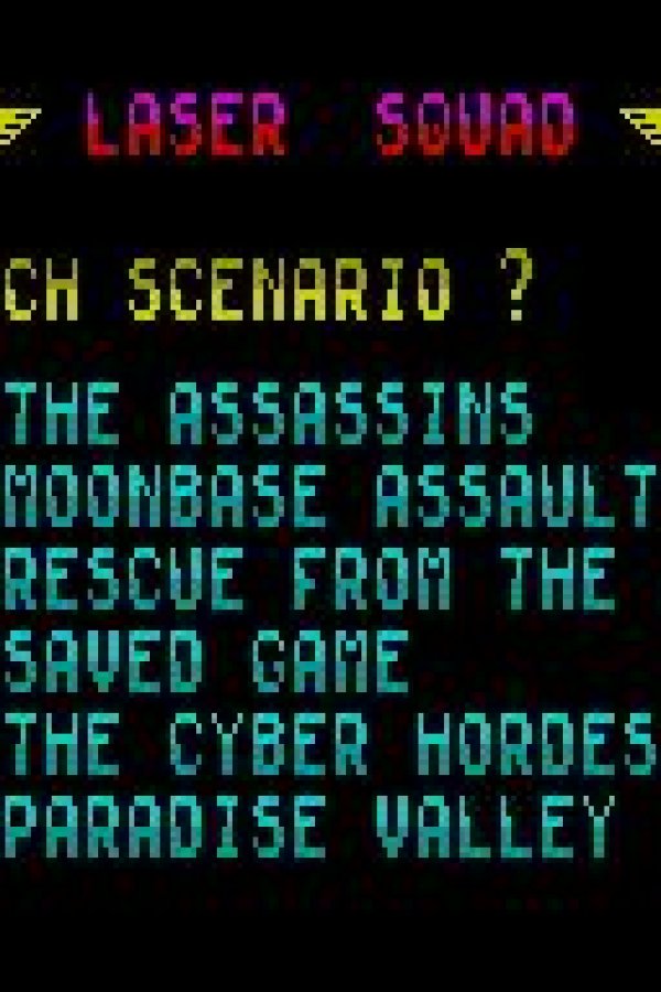 Capa de Laser Squad (1988)