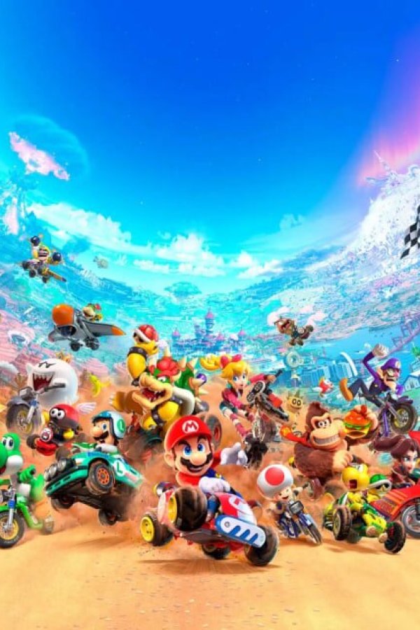Capa de Mario Kart World