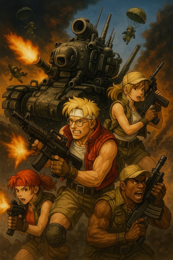 Capa de Metal Slug 3