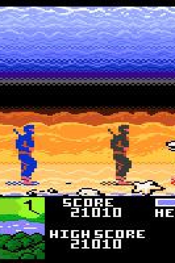 Capa de Ninja Golf