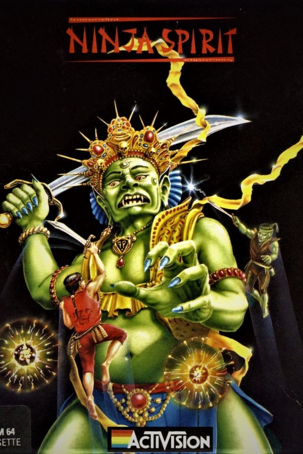 Capa de Ninja Spirit (1988)