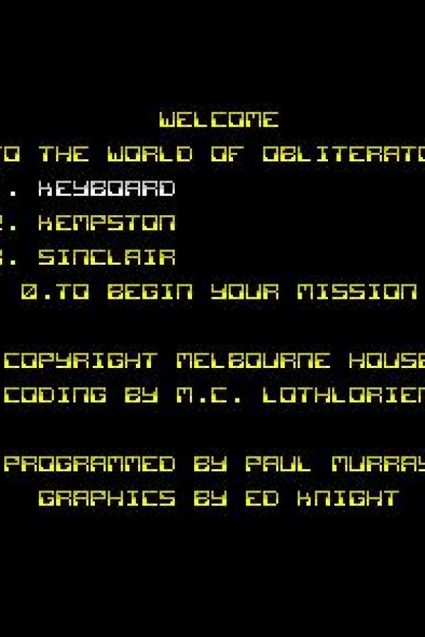 Capa de Obliterator