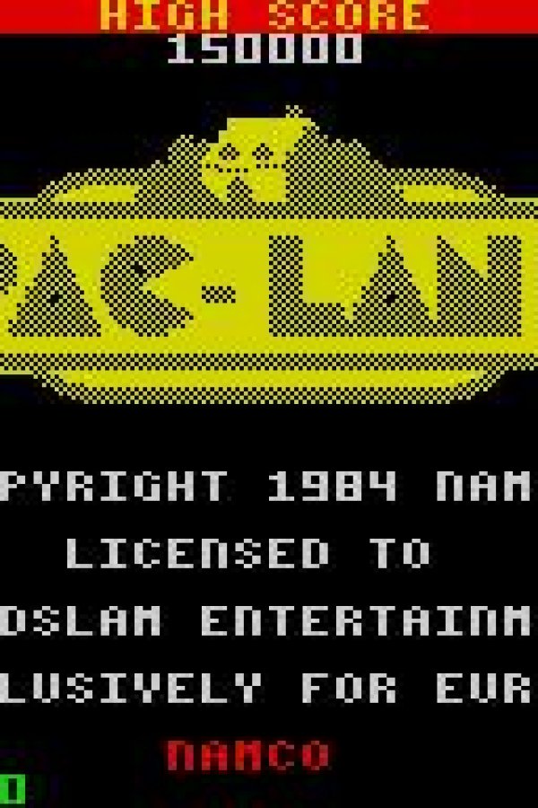 Capa de Pac-Land (1985)