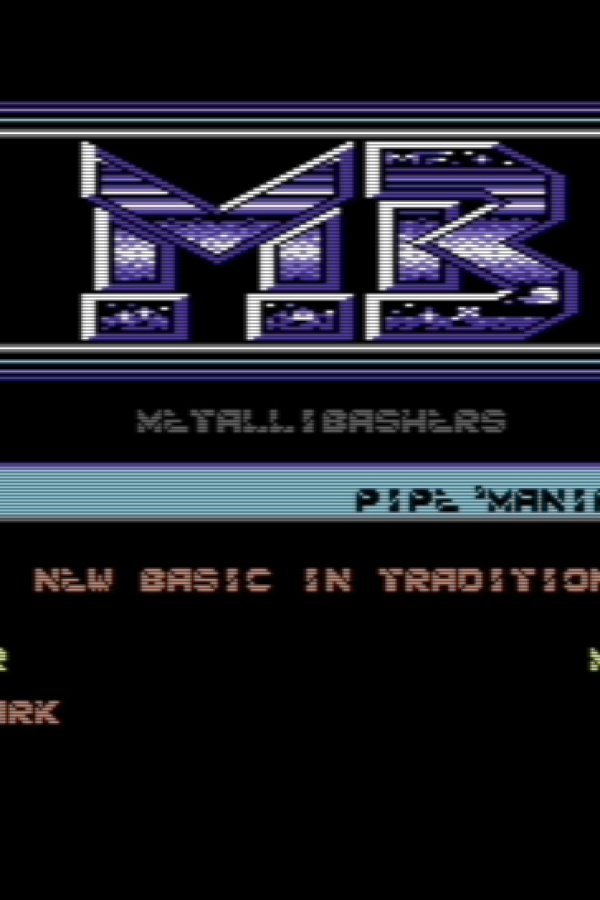 Capa de Pipe Mania (1989)