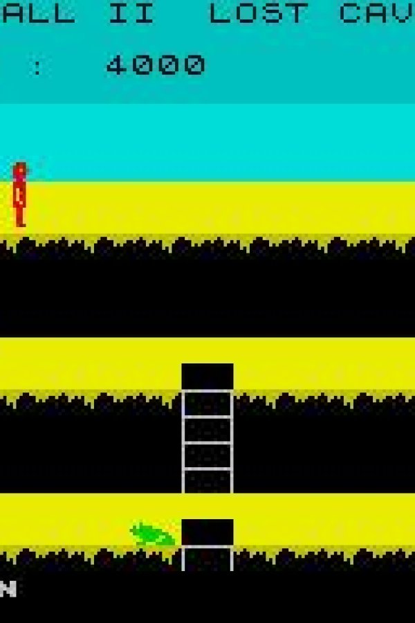Capa de Pitfall II: Lost Caverns