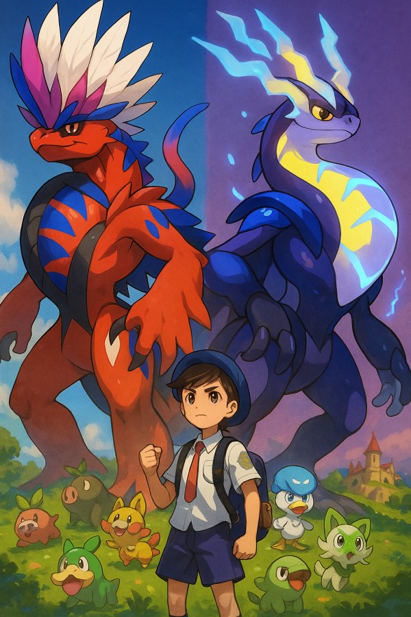 Capa de Pokémon Scarlet/Violet