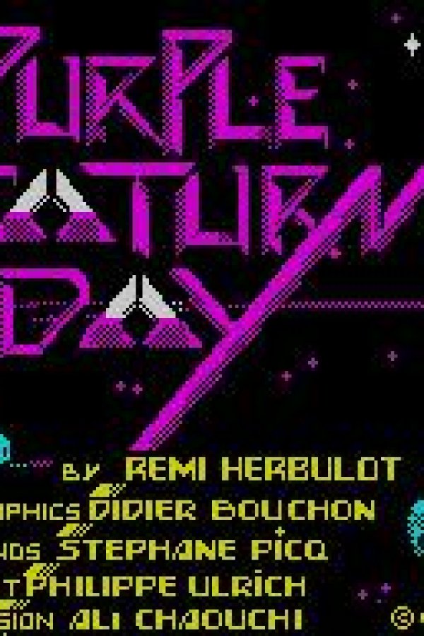 Capa de Purple Saturn Day