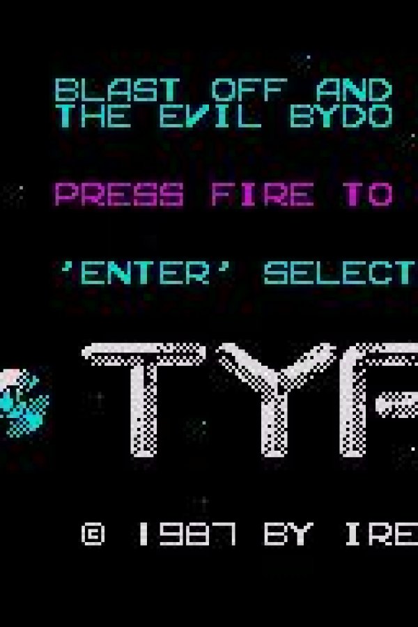 Capa de R-Type (1987)