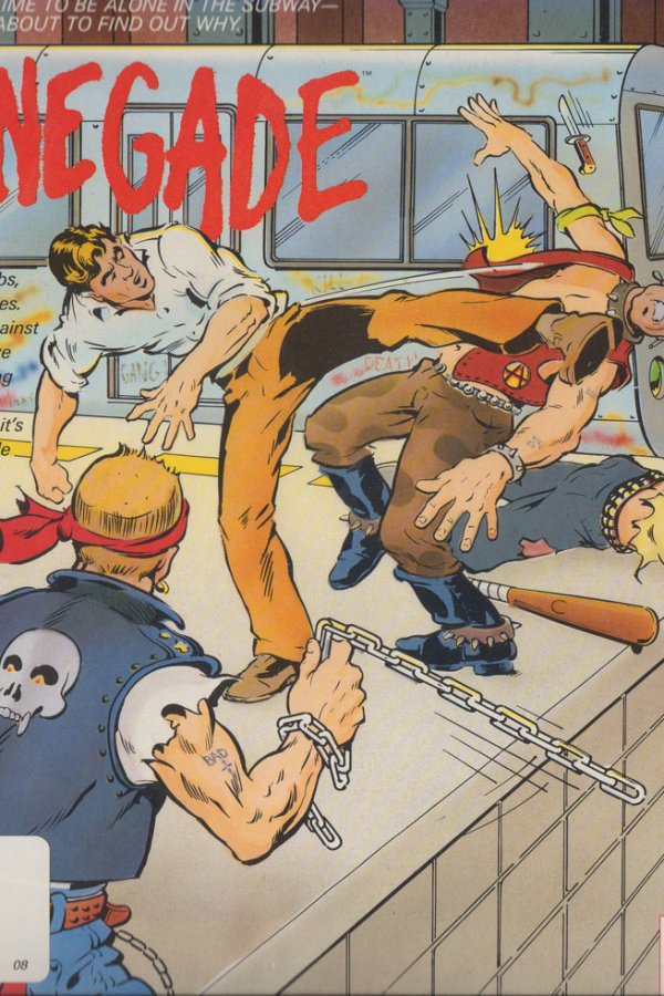 Capa de Renegade (1986)