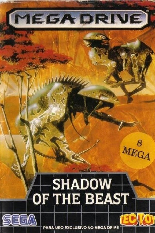Capa de Shadow of the Beast (1989)