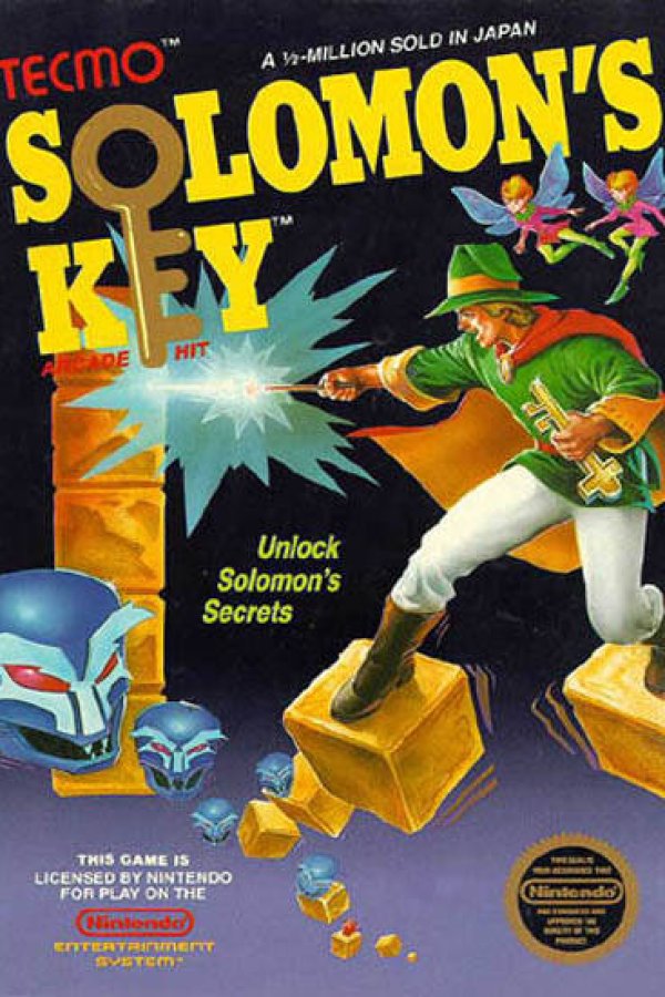 Capa de Solomon's Key (1986)