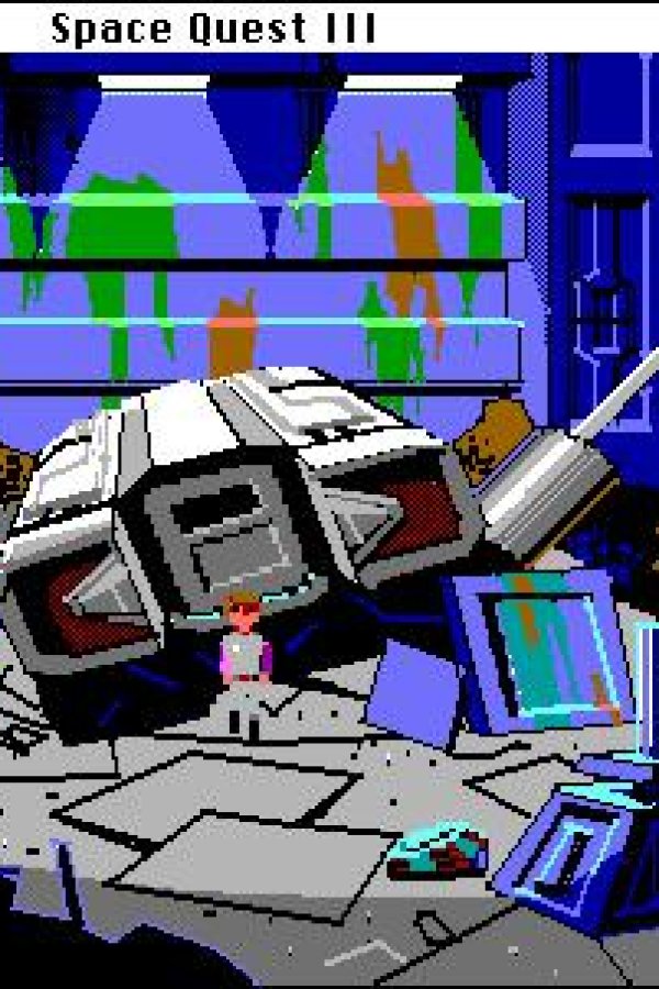 Capa de Space Quest 3: The Pirates of Pestulon