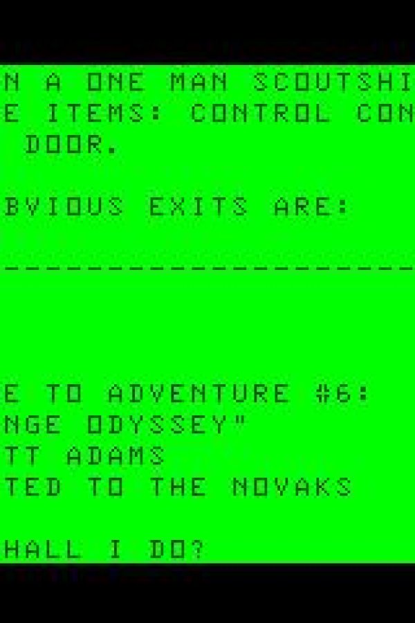 Capa de Strange Odyssey