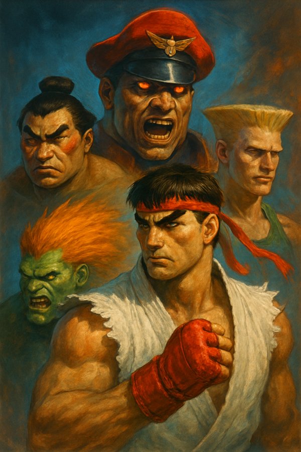 Capa de Street Fighter II