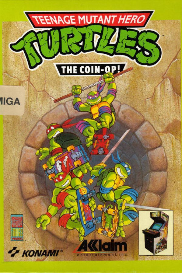 Capa de Teenage Mutant Ninja Turtles II: The Arcade Game