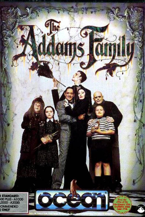 Capa de The Addams Family