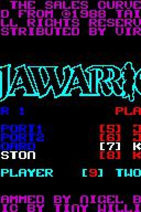 Capa de The Ninja Warriors
