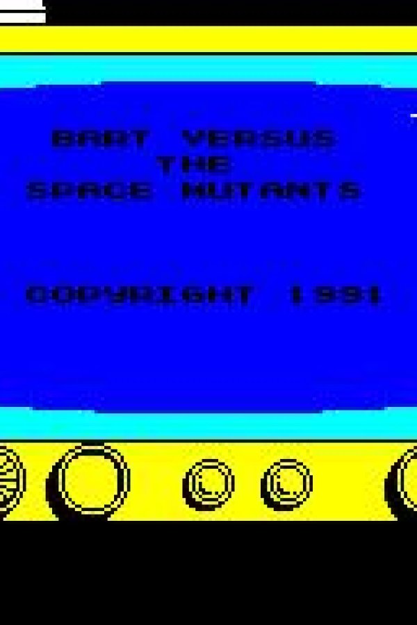 Capa de The Simpsons: Bart vs. the Space Mutants